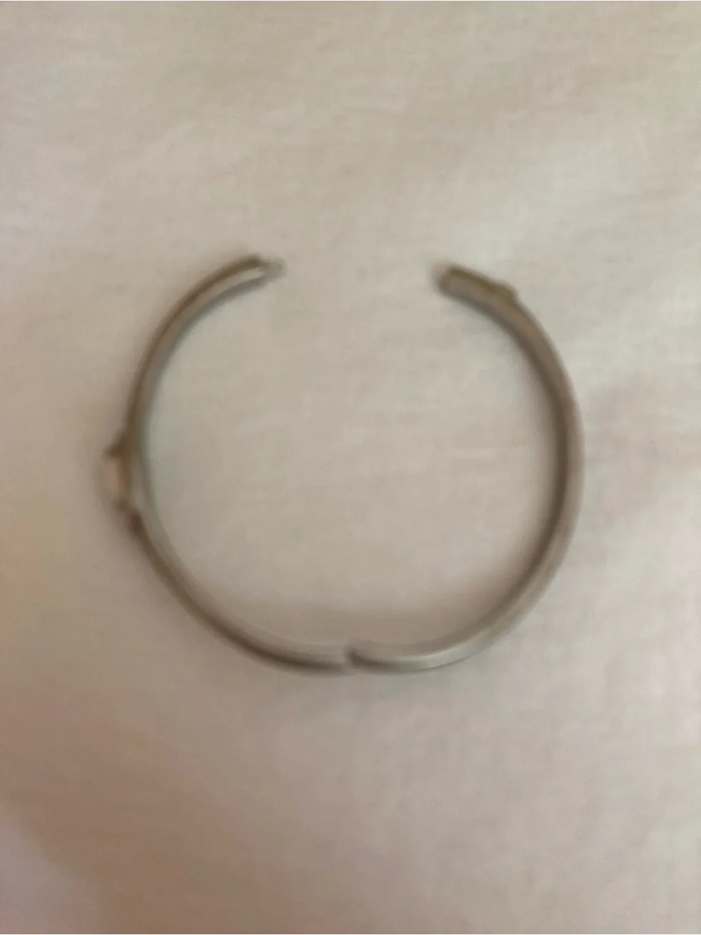 Kendra Scott Hinged Bracelet with Faux Opal Stone